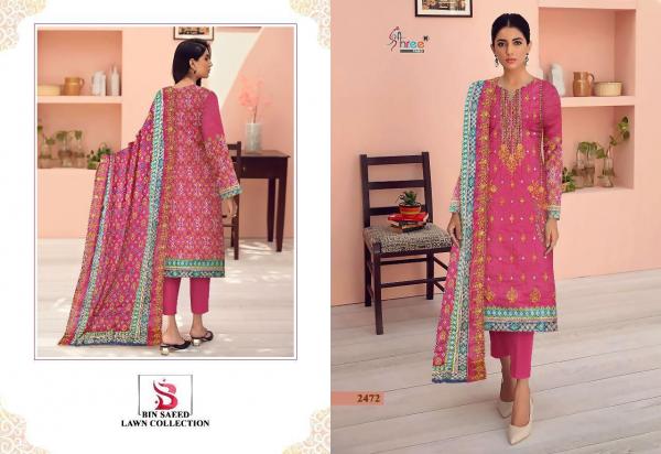 Shree Bin Saeed Lawn Collection Pakistani Salwar Suits